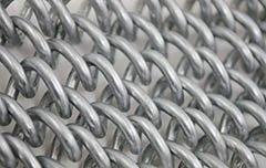 aluminized chain link mini mesh