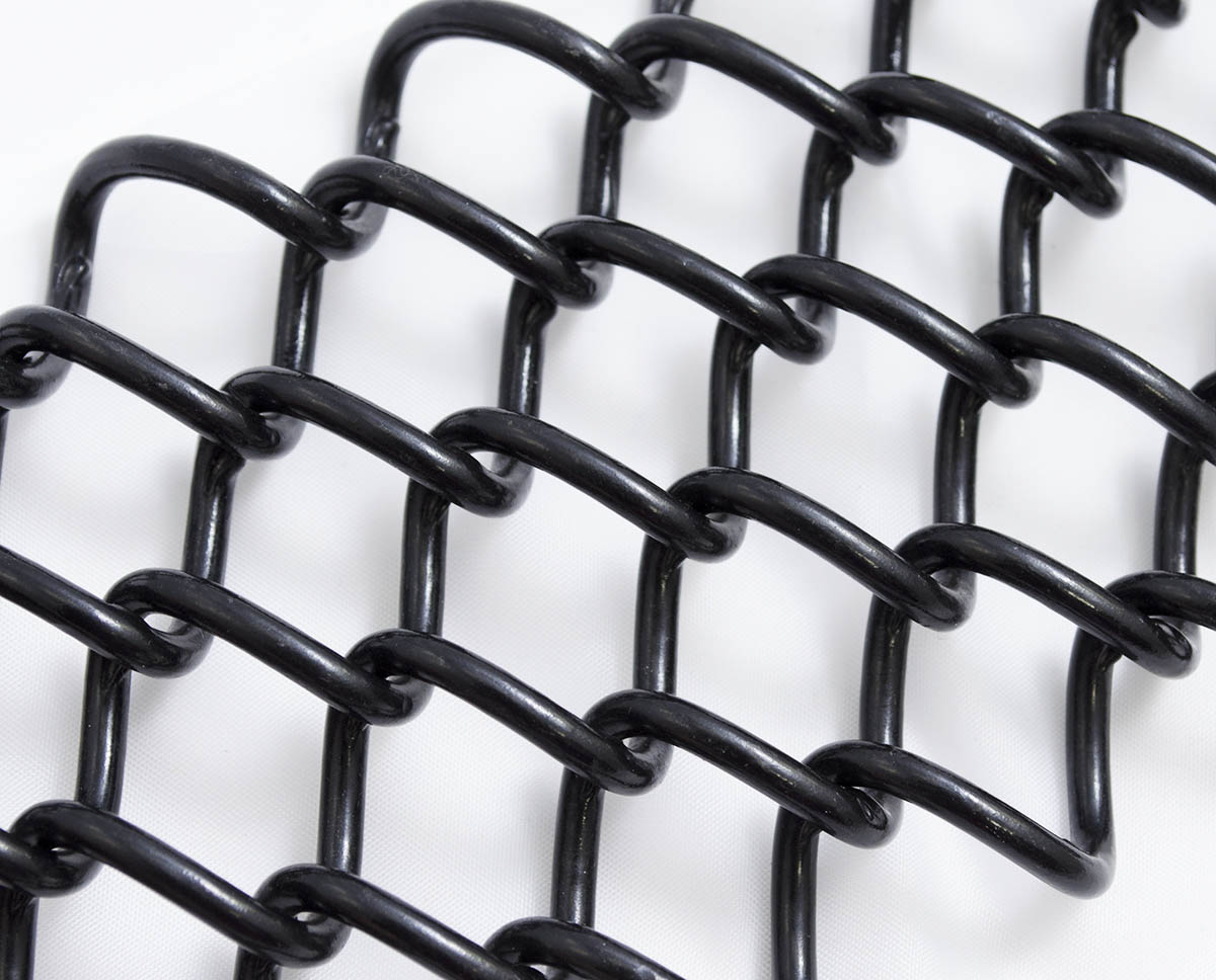 fused and bonded chain link mini mesh